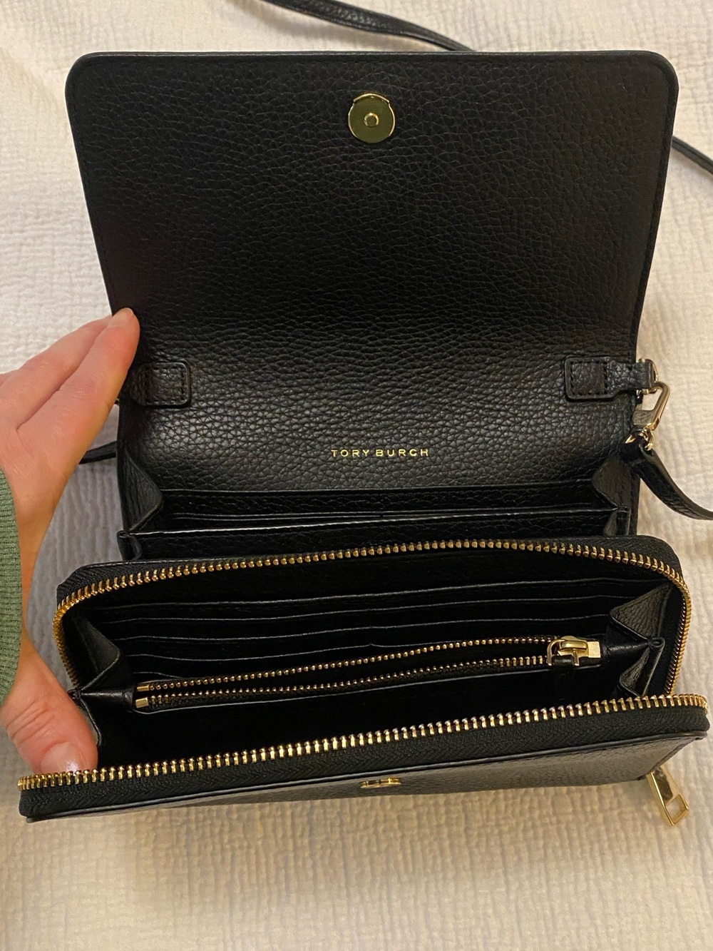 Tory Burch Leather Wallet Crossbody bag - Picture 3 of 3